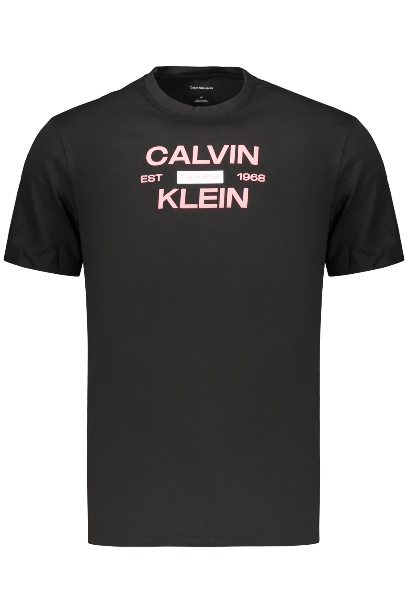 CALVIN KLEIN MEN'S SHORT-SLEEVE T-SHIRT BLACK