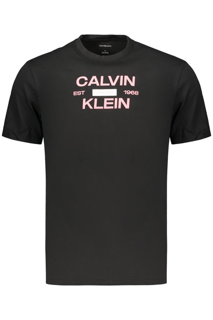 CALVIN KLEIN MEN'S SHORT-SLEEVE T-SHIRT BLACK
