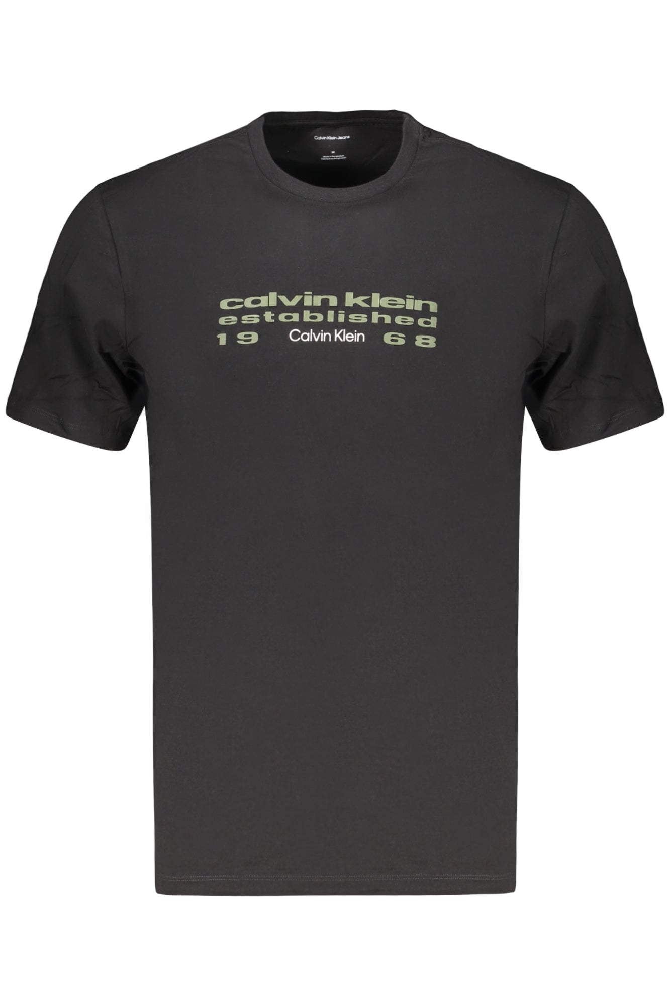 CALVIN KLEIN MEN'S SHORT-SLEEVE T-SHIRT BLACK