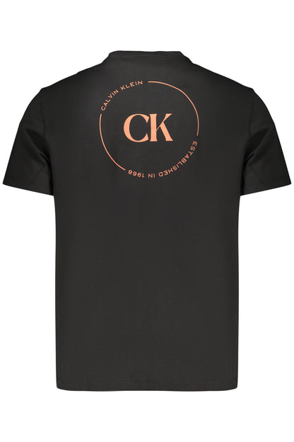 CALVIN KLEIN MEN'S SHORT-SLEEVE T-SHIRT BLACK