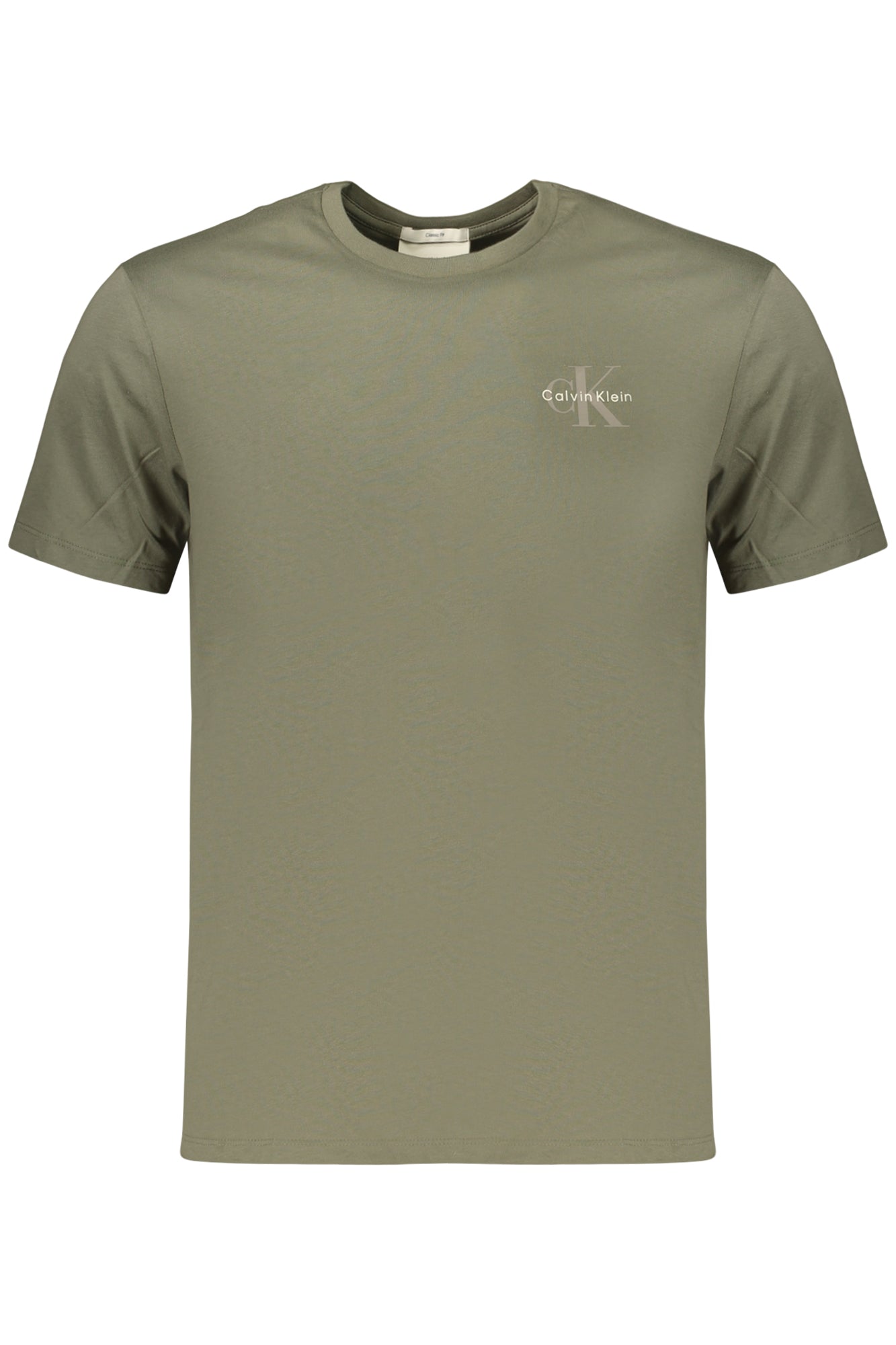 CALVIN KLEIN MEN'S SHORT-SLEEVED T-SHIRT GREEN