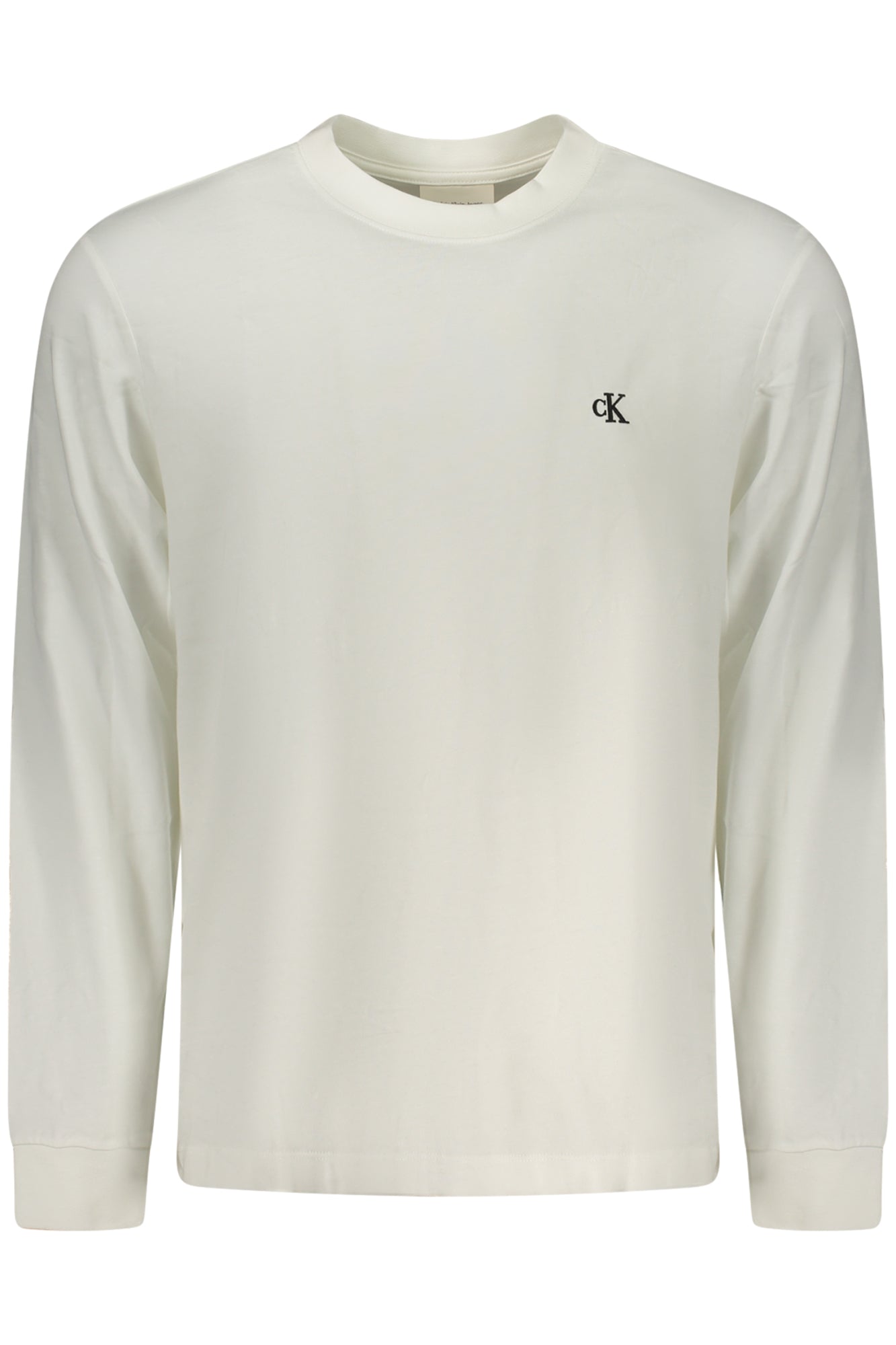 CALVIN KLEIN MEN'S LONG-SLEEVE T-SHIRT WHITE