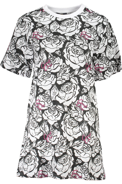 CAVALLI CLASS SHORT DRESS WOMEN WHITE
