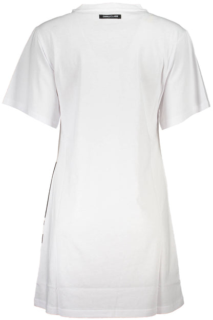CAVALLI CLASS SHORT DRESS WOMEN WHITE