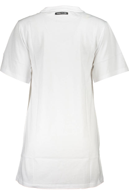 CAVALLI CLASS SHORT DRESS WOMEN WHITE