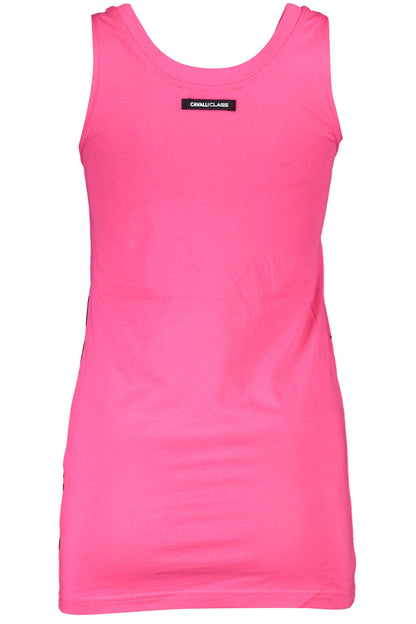 CAVALLI CLASS WOMEN'S PINK TANK TOP