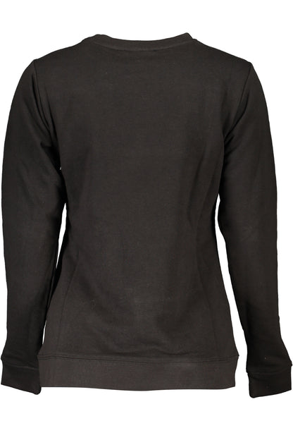 CAVALLI CLASS WOMEN'S ZIPLESS SWEATSHIRT BLACK