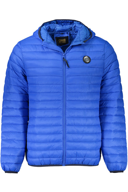 CAVALLI CLASS MEN'S BLUE JACKET