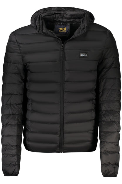 CAVALLI CLASS MEN'S BLACK JACKET