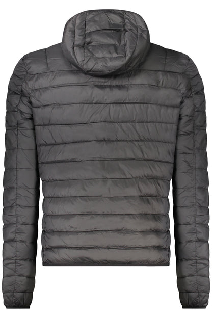 CAVALLI CLASS MEN'S BLACK JACKET