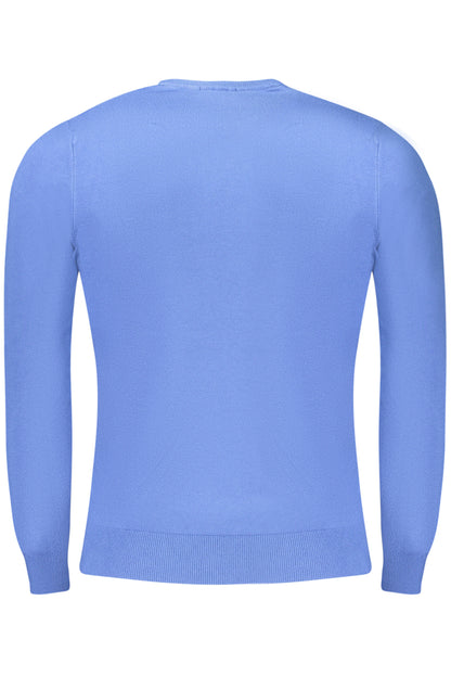 CAVALLI CLASS MEN'S BLUE SWEATER