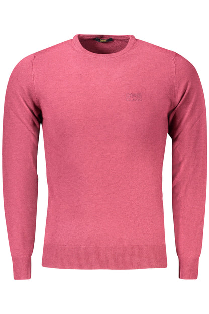 CAVALLI CLASS MEN'S RED SWEATER