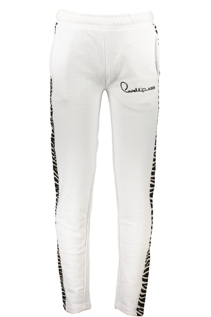 CAVALLI CLASS MEN'S WHITE PANTS