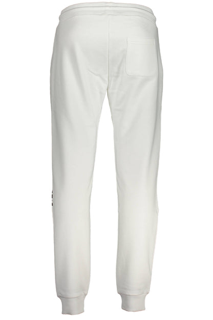 CAVALLI CLASS WHITE MEN'S TROUSERS