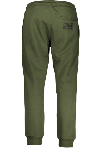 CAVALLI CLASS GREEN MEN'S PANTS
