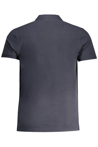 CAVALLI CLASS MEN'S SHORT SLEEVED POLO SHIRT BLUE