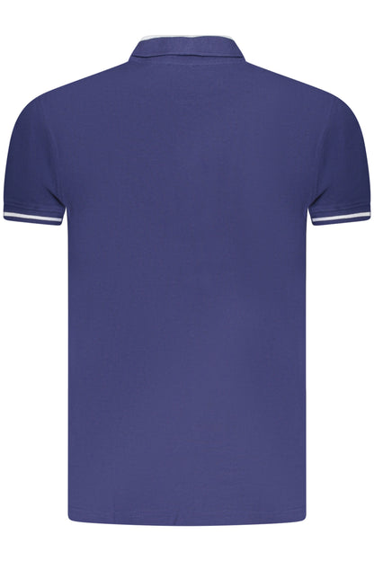 CAVALLI CLASS POLO SHORT SLEEVE MEN BLUE
