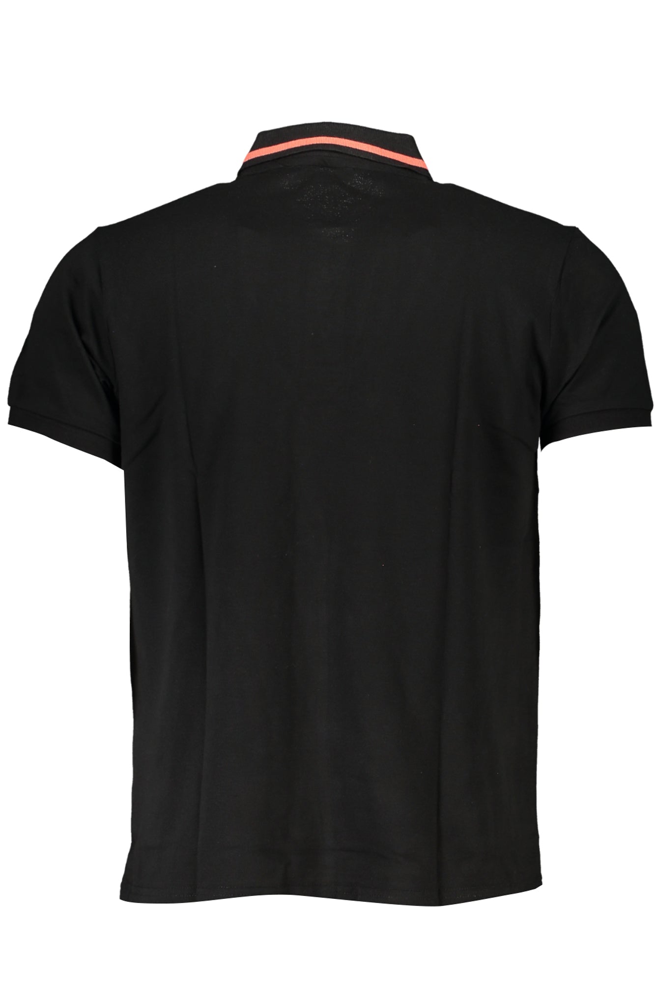 CAVALLI CLASS MEN'S SHORT SLEEVED POLO SHIRT BLACK