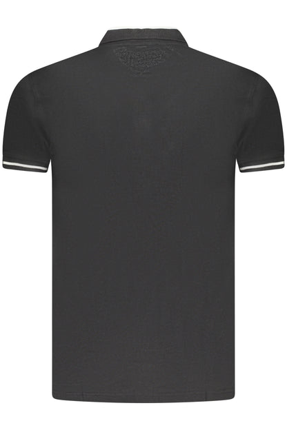 CAVALLI CLASS POLO SHORT SLEEVE MEN BLACK