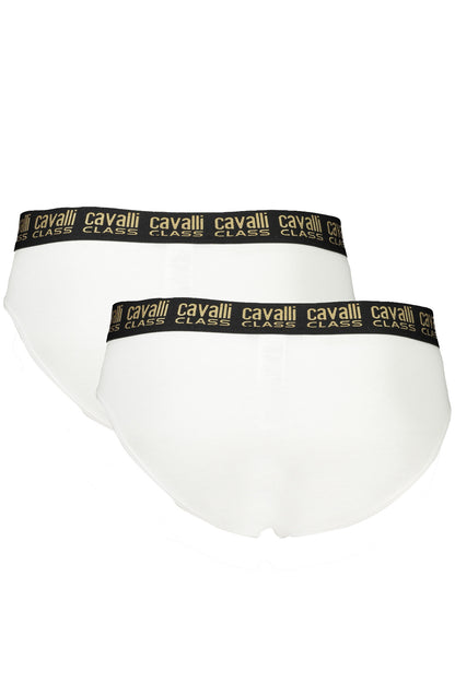 CAVALLI CLASS SLIP MEN WHITE