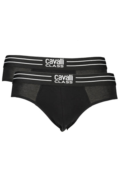 CAVALLI CLASS SLIP MEN BLACK