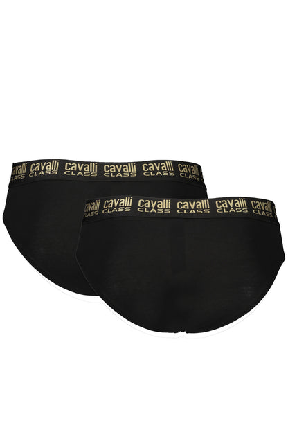 CAVALLI CLASS SLIP MEN BLACK