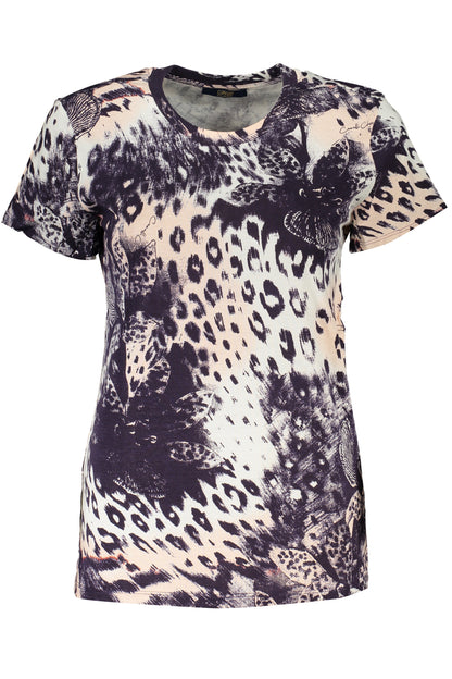 CAVALLI CLASS WOMEN'S SHORT SLEEVE T-SHIRT PINK