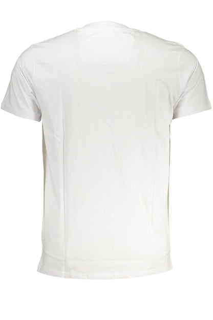 CAVALLI CLASS MEN'S SHORT SLEEVED T-SHIRT WHITE