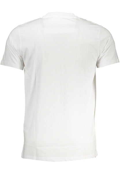 CAVALLI CLASS MEN'S SHORT SLEEVED T-SHIRT WHITE