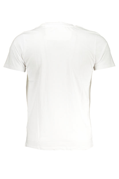 CAVALLI CLASS MEN'S SHORT SLEEVED T-SHIRT WHITE