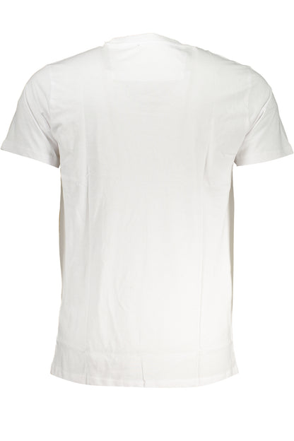 CAVALLI CLASS MEN'S SHORT SLEEVED T-SHIRT WHITE