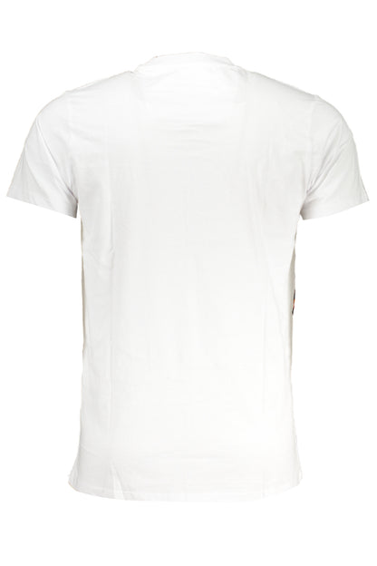 CAVALLI CLASS MEN'S SHORT SLEEVED T-SHIRT WHITE