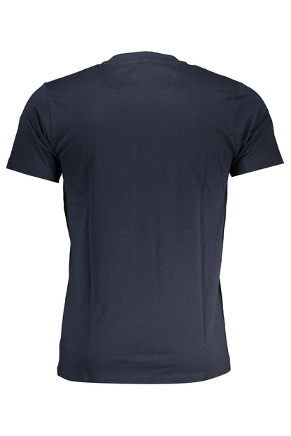 CAVALLI CLASS MEN'S SHORT SLEEVED T-SHIRT BLUE
