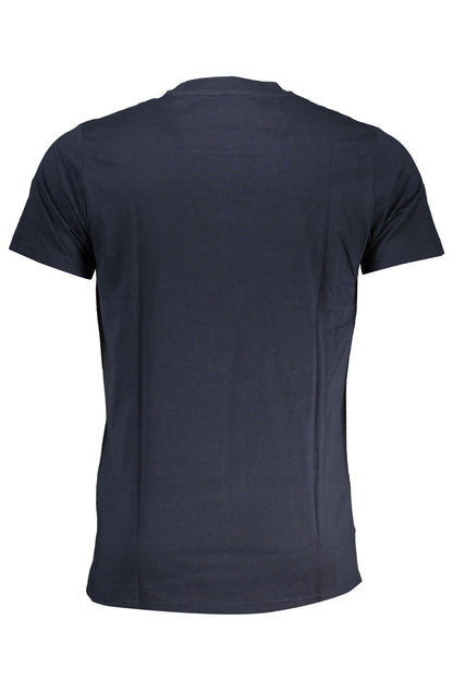 CAVALLI CLASS MEN'S SHORT SLEEVED T-SHIRT BLUE