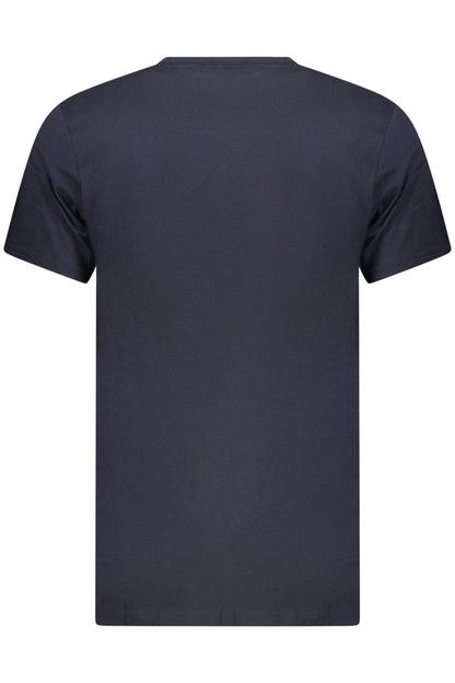 CAVALLI CLASS MEN'S SHORT-SLEEVE T-SHIRT BLUE