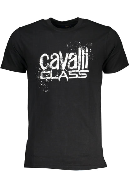 T-SHIRT À MANCHES COURTES HOMME CAVALLI CLASS NOIR