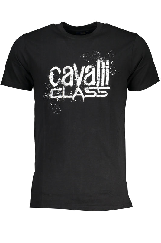 T-SHIRT À MANCHES COURTES HOMME CAVALLI CLASS NOIR