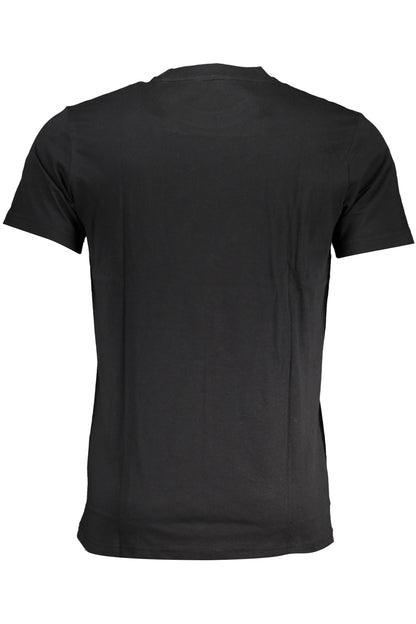 CAVALLI CLASS MEN'S SHORT SLEEVE T-SHIRT BLACK