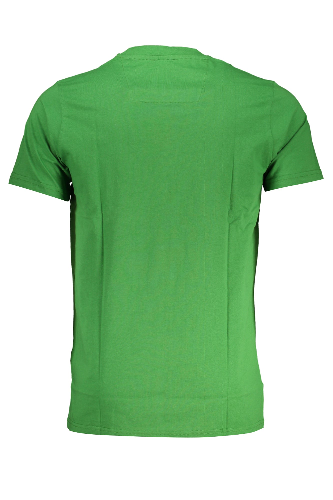 CAVALLI CLASS GREEN MEN'S SHORT SLEEVED T-SHIRT