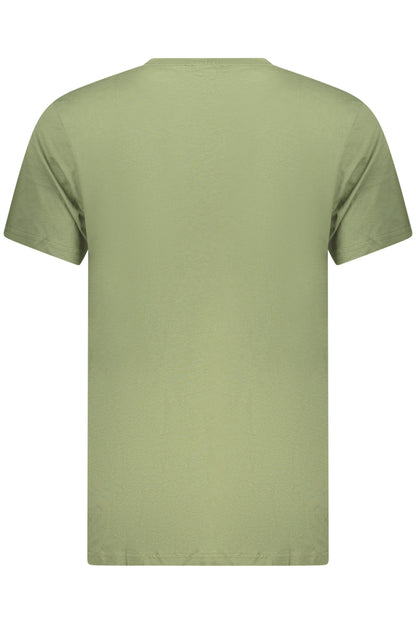 CAVALLI CLASS MEN'S SHORT-SLEEVED T-SHIRT GREEN
