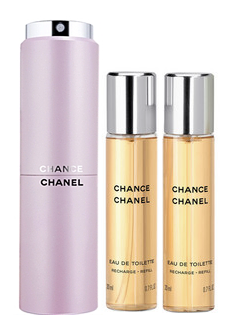Chanel Chance Eau De Toilette eau de toilette for women 3x20 ml refillable