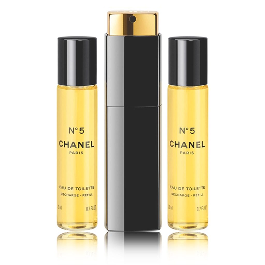 Chanel N°5 Eau De Toilette Femme 3x20ml Rechargeable