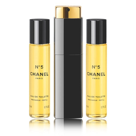 Chanel N°5 Eau De Toilette Femme 3x20ml Rechargeable