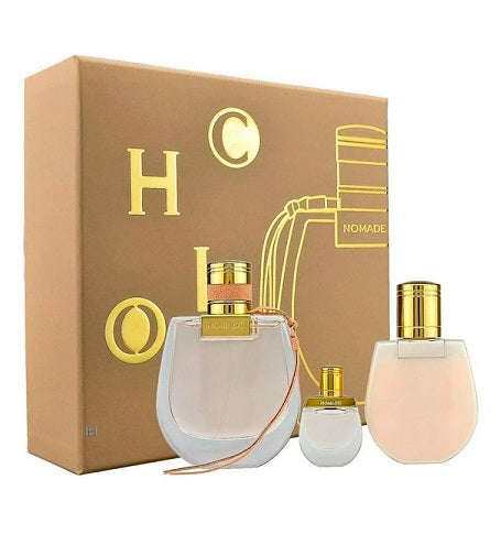 Chloé Nomade eau de parfum for women 75 ml + tělové mléko 100 ml + parfémovaná voda 5 ml gift set