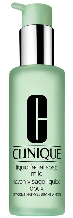 Clinique Liquid Facial Soap Mild cleansing liquid soap for dry and combination skin 200 ml