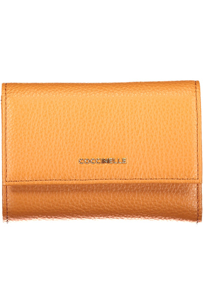 COCCINELLE WOMEN'S ORANGE WALLET