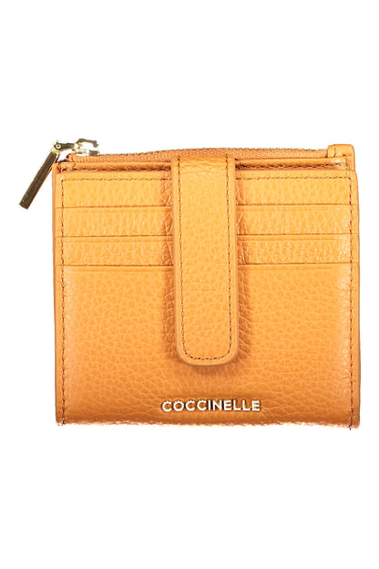 COCCINELLE WOMEN'S ORANGE WALLET