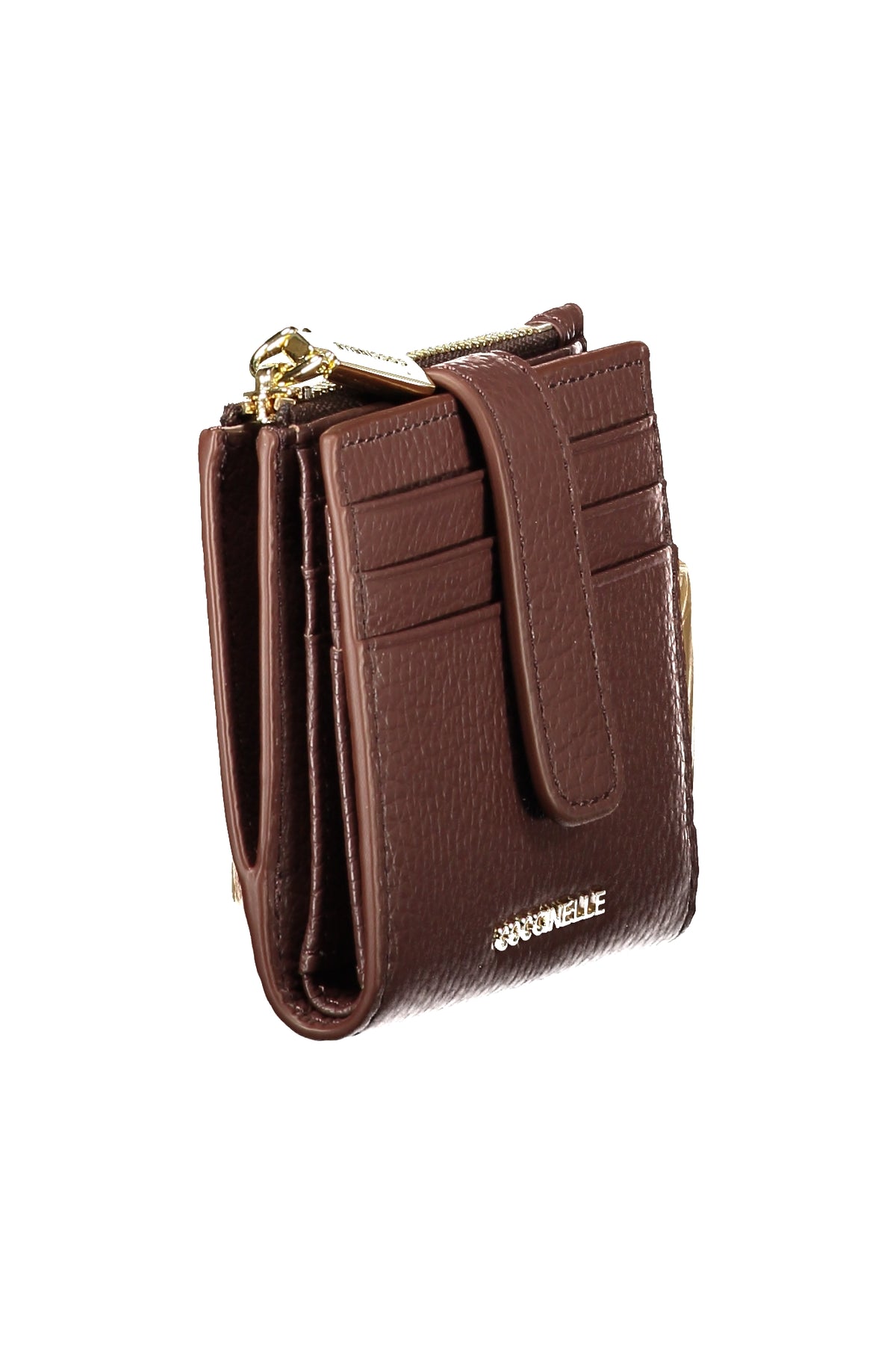 PORTEFEUILLE MARRON POUR FEMME COCCINELLE
