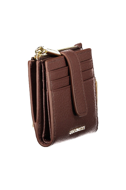 PORTEFEUILLE MARRON POUR FEMME COCCINELLE