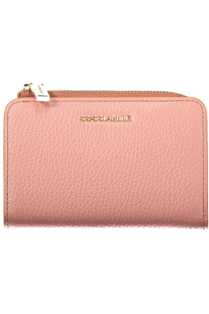 PORTEFEUILLE ROSE POUR FEMME COCCINELLE